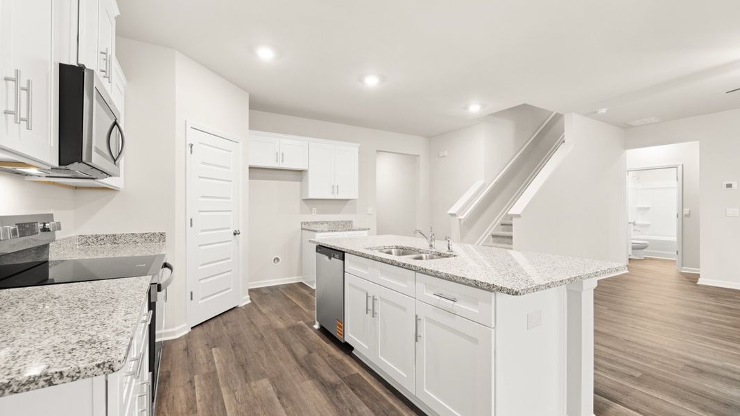 Furnished interior view inside a new home in Captain's Corner, Grovetown (Image 8).