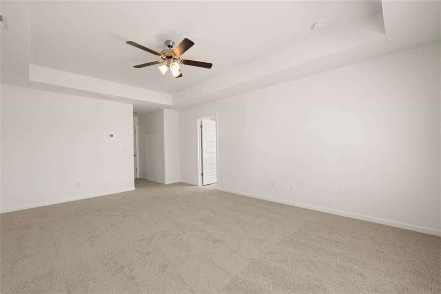 Spacious, unfurnished interior of a new home in Poplar Preserve, Newnan (Image 21).