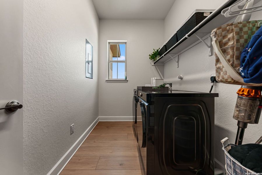 Furnished interior view inside a new home in Legend Park, Castroville (Image 31).