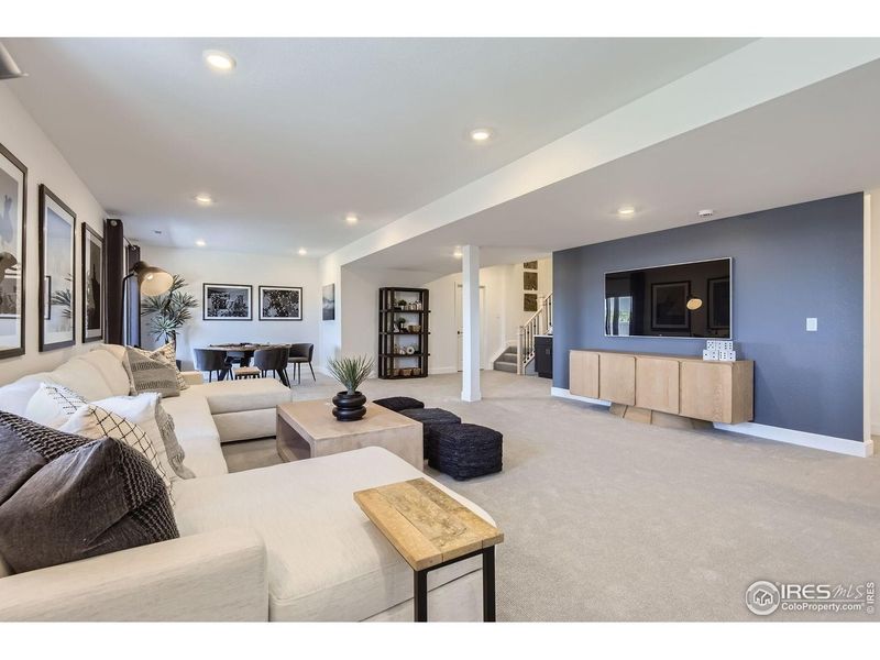 Furnished interior view inside a new home in Farmstead, Berthoud (Image 4).