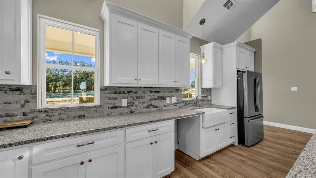 Furnished interior view inside a new home in Parallel Pastures, Poolville (Image 12).