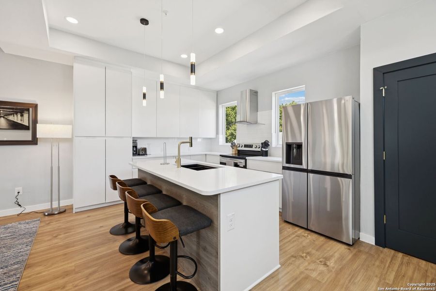 Furnished interior view inside a new home in , San Antonio (Image 4).
