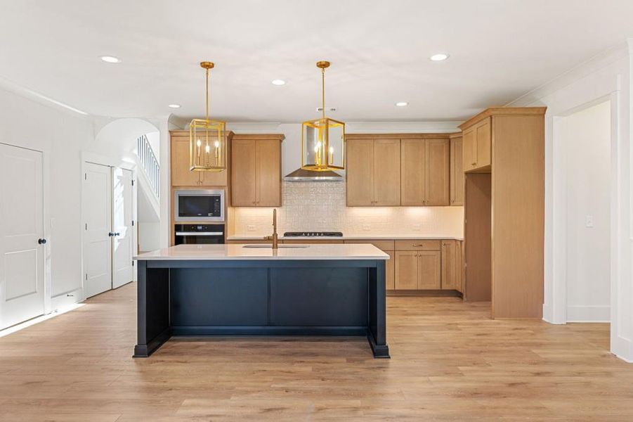 Furnished interior view inside a new home in Hillshire, Cumming (Image 6).