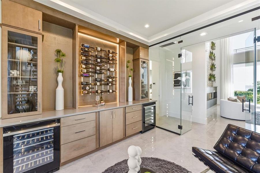 Furnished interior view inside a new home in Legends Bay, Bradenton (Image 65).