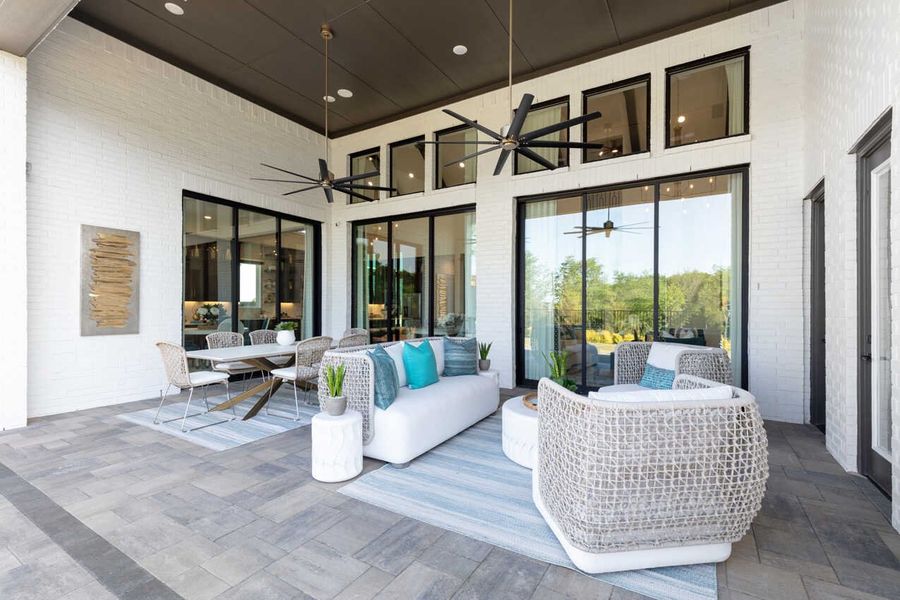 Representative Patio - some options shown