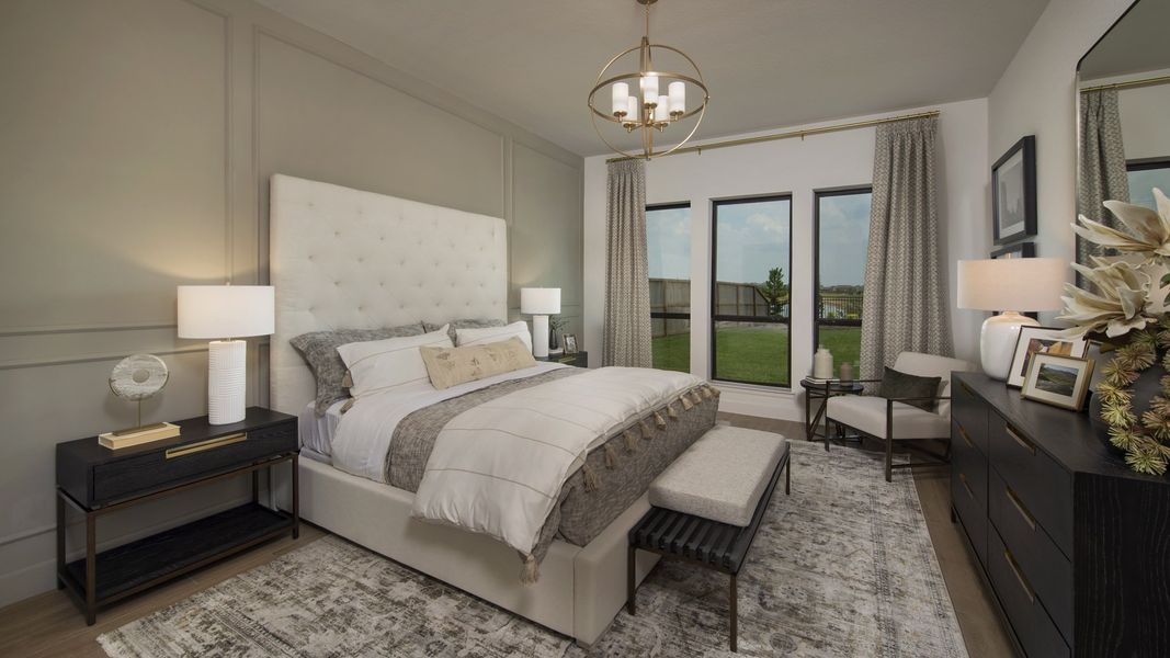 Furnished interior view inside a new home in Legacy Prairie at Katy Court, Katy (Image 11). Furnished interior view inside a new home in Legacy Prairie at Katy Court, Katy (Image 11).
