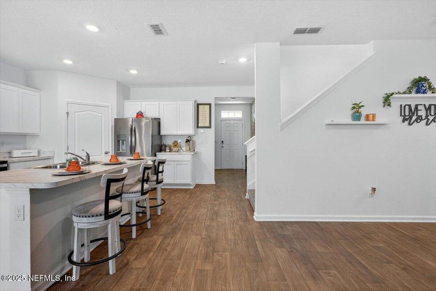 Furnished interior view inside a new home in River Glen Express, Yulee (Image 5).