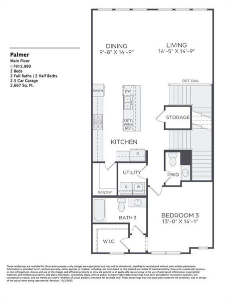 You'll enjoy outstanding entertaining space on the 2nd level in our Palmer floor plan. You'll enjoy outstanding entertaining space on the 2nd level in our Palmer floor plan.