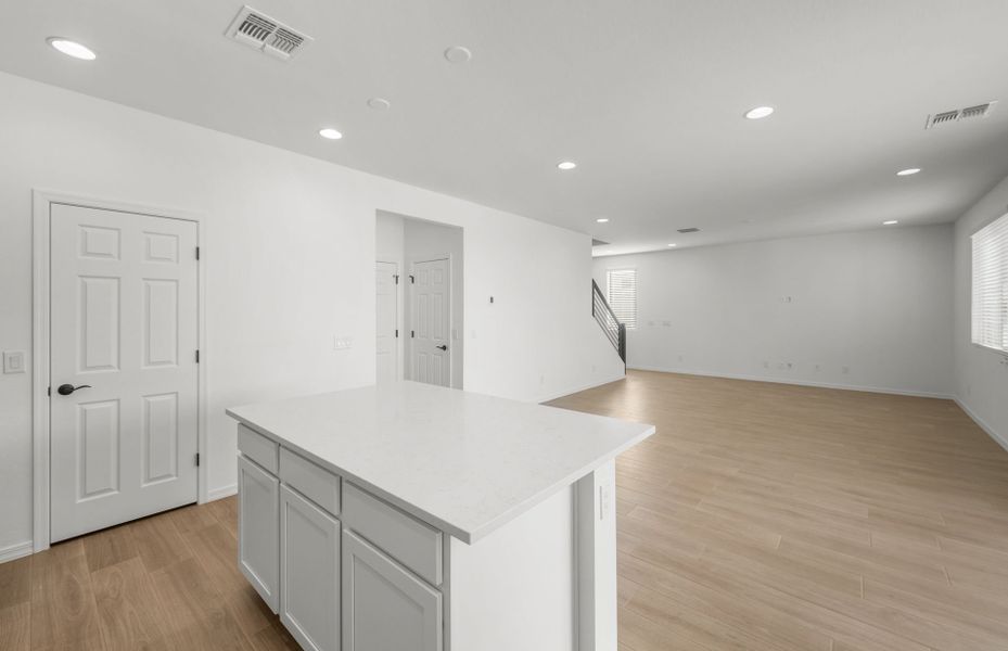 Furnished interior view inside a new home in Soleo, San Tan Valley (Image 9). Furnished interior view inside a new home in Soleo, San Tan Valley (Image 9).