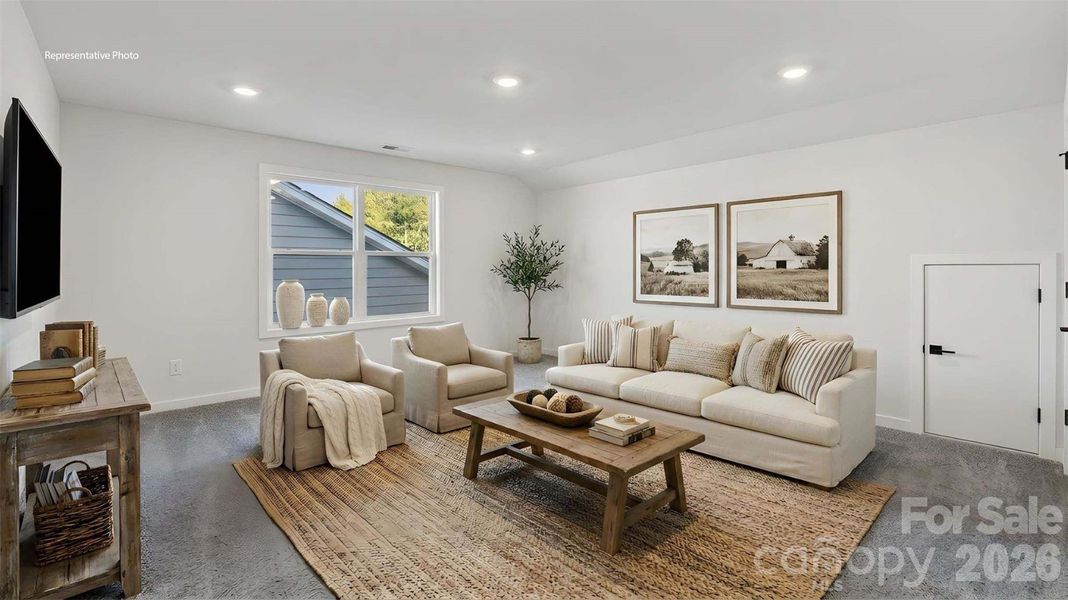 Furnished interior view inside a new home in Westport, York (Image 4).
