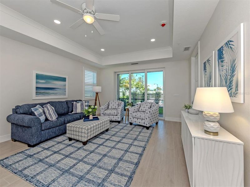 Furnished interior view inside a new home in , Venice (Image 16).