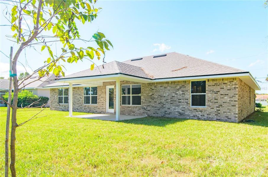 Exterior details and patio area of a home in Palm Coast, Palm Coast (Image 20).