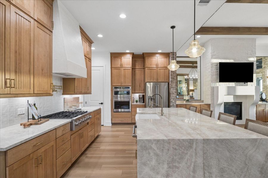 Furnished interior view inside a new home in , Katy (Image 9).