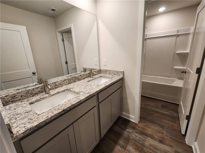 Furnished interior view inside a new home in Southern Hills, McDonough (Image 12). Furnished interior view inside a new home in Southern Hills, McDonough (Image 12).