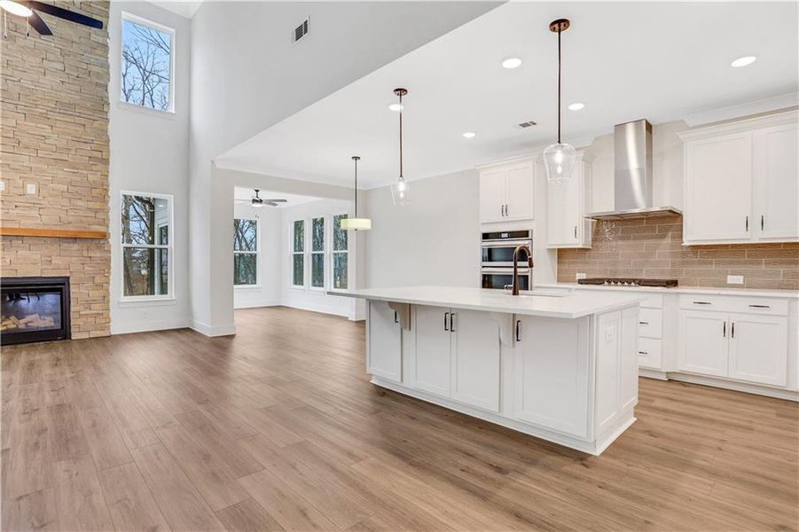 Furnished interior view inside a new home in , Hoschton (Image 5). Furnished interior view inside a new home in , Hoschton (Image 5).