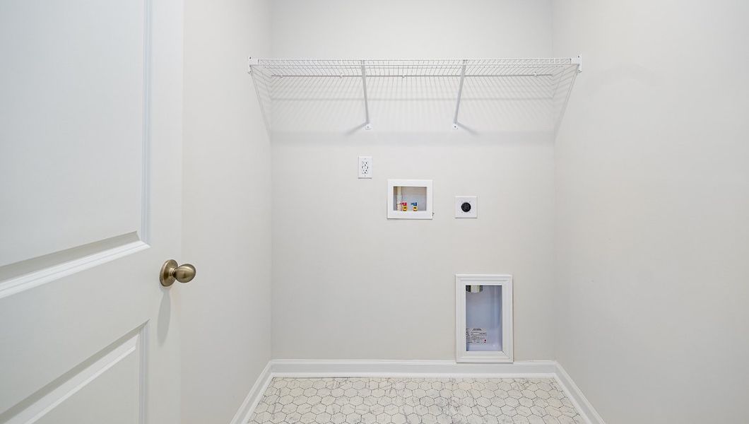 Spacious, unfurnished interior of a new home in Huffman Ridge, Hickory (Image 23). Spacious, unfurnished interior of a new home in Huffman Ridge, Hickory (Image 23).