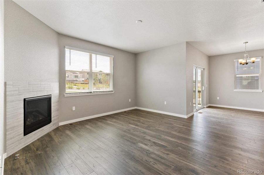 Spacious, unfurnished interior of a new home in Spring Valley Ranch, Elizabeth (Image 23).