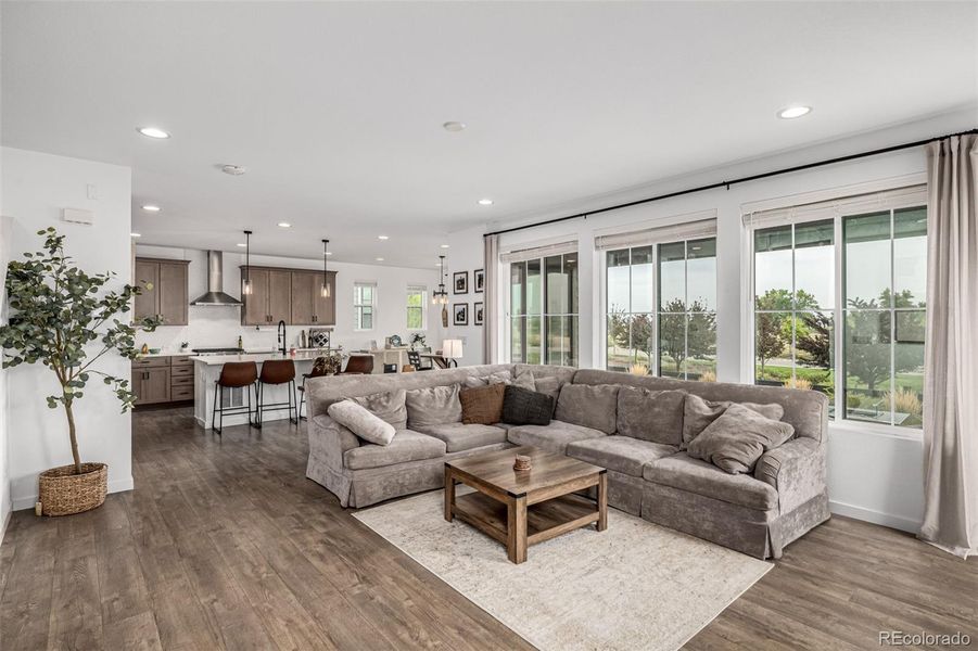 Furnished interior view inside a new home in , Littleton (Image 8). Furnished interior view inside a new home in , Littleton (Image 8).