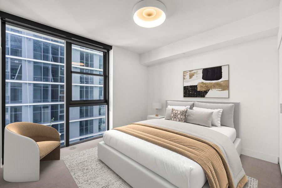 Virtually Staged Bedroom 2