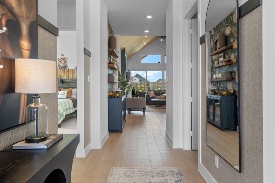 Furnished interior view inside a new home in Attwater, Waller (Image 11).