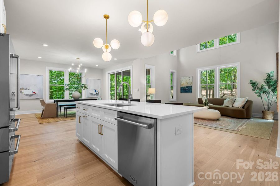 Furnished interior view inside a new home in , Lincolnton (Image 9).