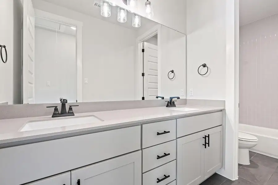 Furnished interior view inside a new home in Flora, Hutto (Image 14).