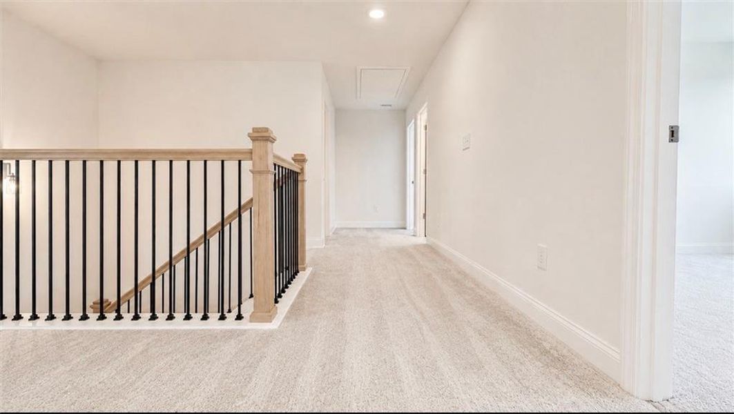 Spacious, unfurnished interior of a new home in Wehunt Meadows, Hoschton (Image 18). Spacious, unfurnished interior of a new home in Wehunt Meadows, Hoschton (Image 18).