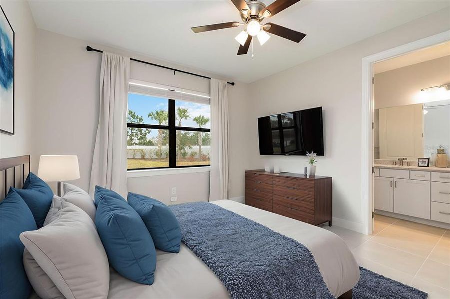 Furnished interior view inside a new home in , Bradenton (Image 12).