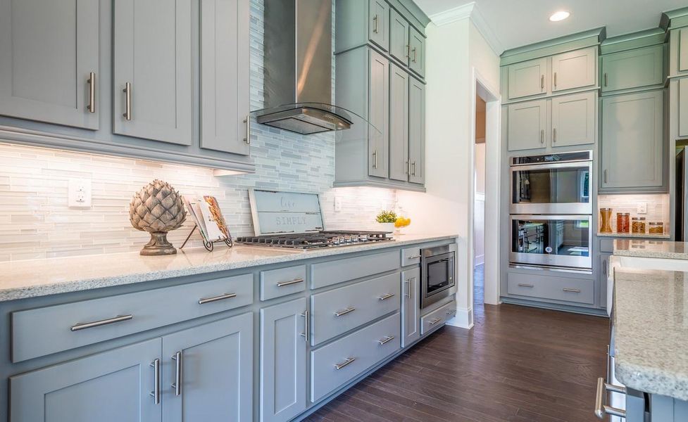 Representative furnished interior of a home built from the Columbia by Greybrook Homes in Shepherds Trace, Clover (Image 18).