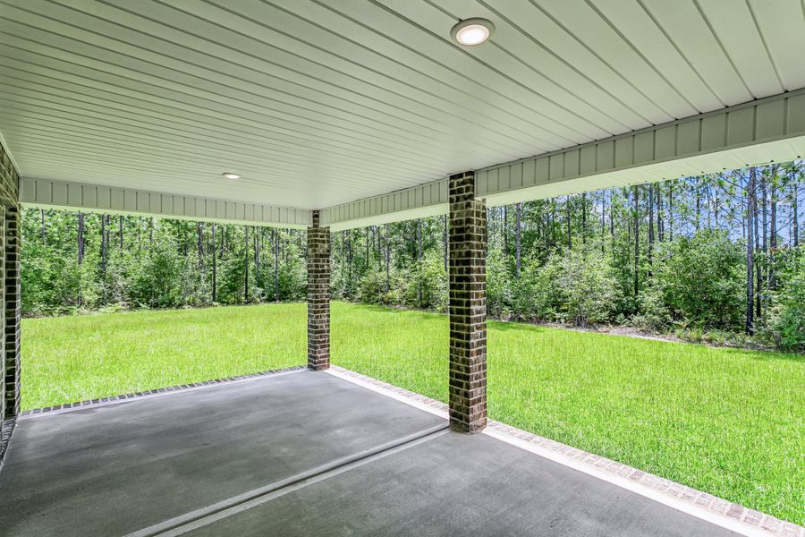 Exterior details and patio area of a home in Prosperity Point, Milton (Image 20). Exterior details and patio area of a home in Prosperity Point, Milton (Image 20).