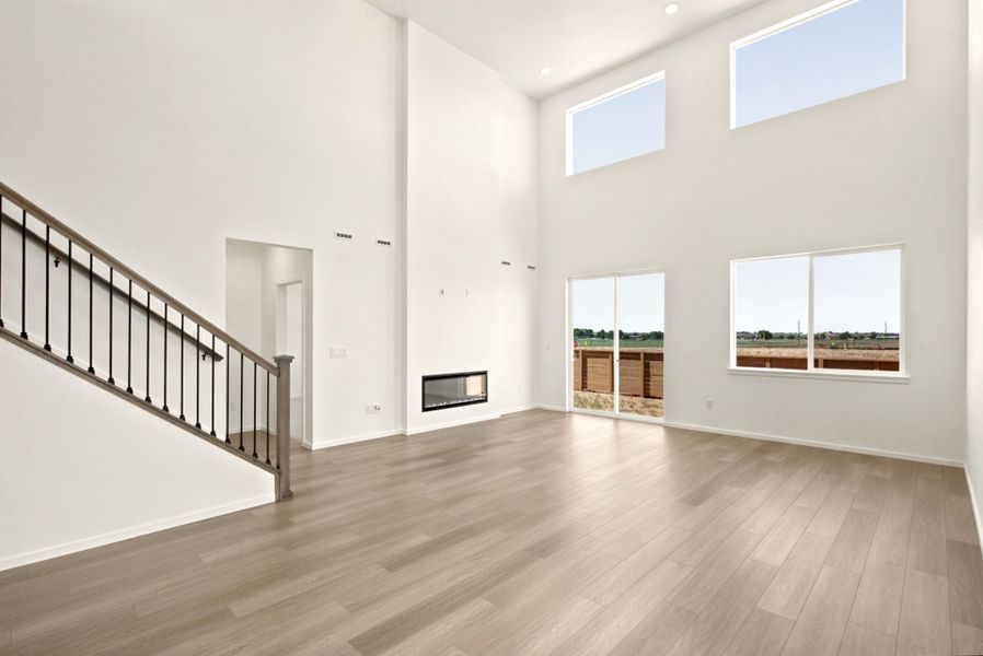 Spacious, unfurnished interior of a new home in Cordovan, Longmont (Image 22). Spacious, unfurnished interior of a new home in Cordovan, Longmont (Image 22).