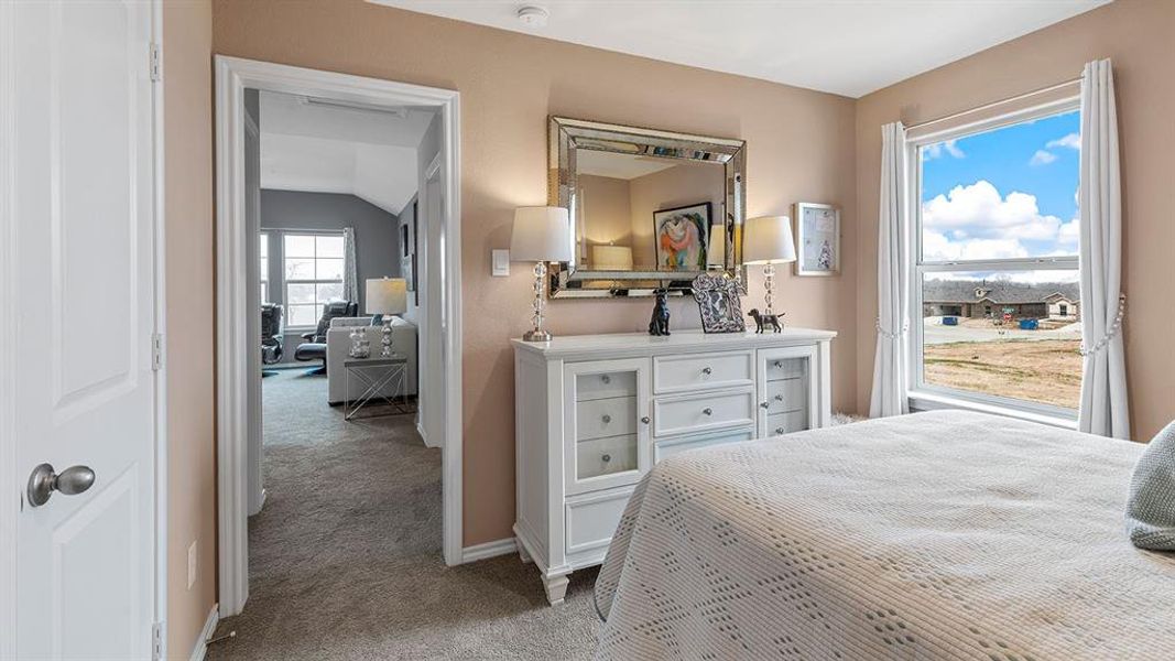 Furnished interior view inside a new home in Monarch at the Meadows, Ponder (Image 17). Furnished interior view inside a new home in Monarch at the Meadows, Ponder (Image 17).