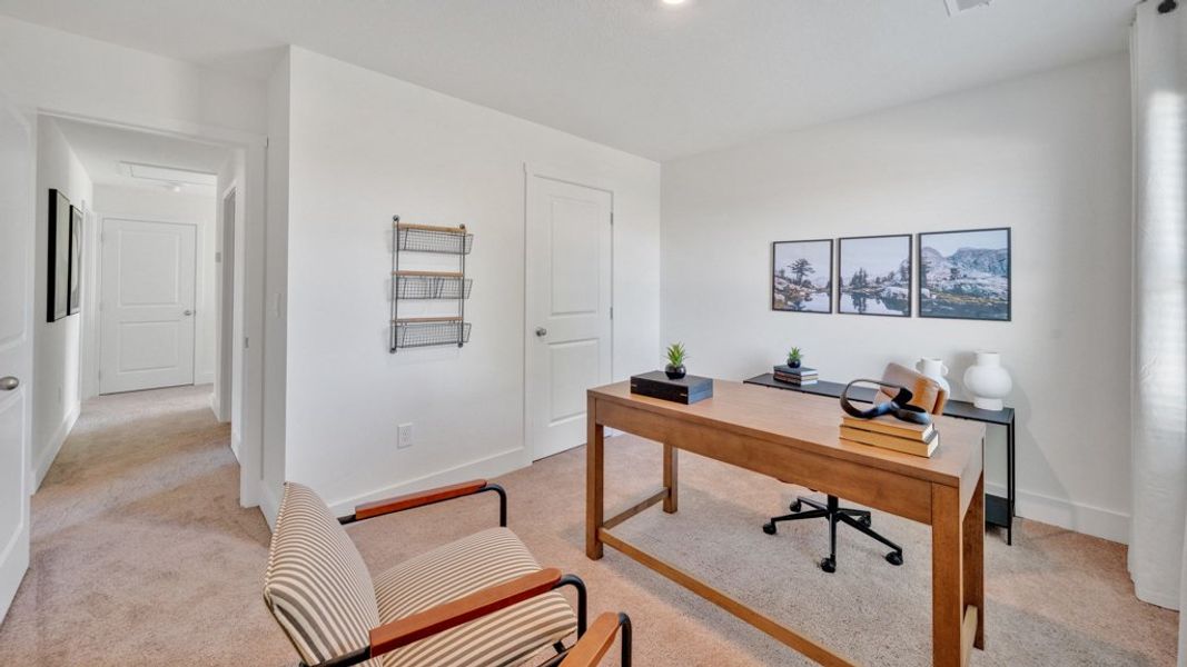 Furnished interior view inside a new home in Creekside Ridge, Dandridge (Image 21).