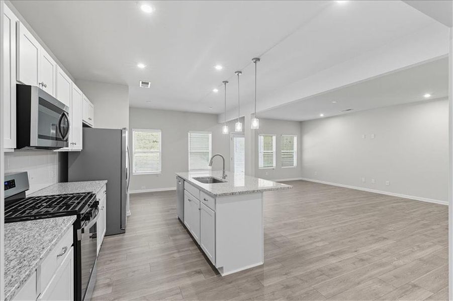 Furnished interior view inside a new home in Park Center Pointe, Mableton (Image 5).
