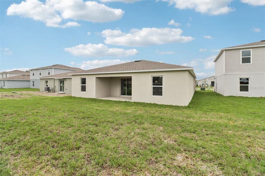 Exterior details and patio area of a home in Sumter Villas, Sumterville (Image 22).