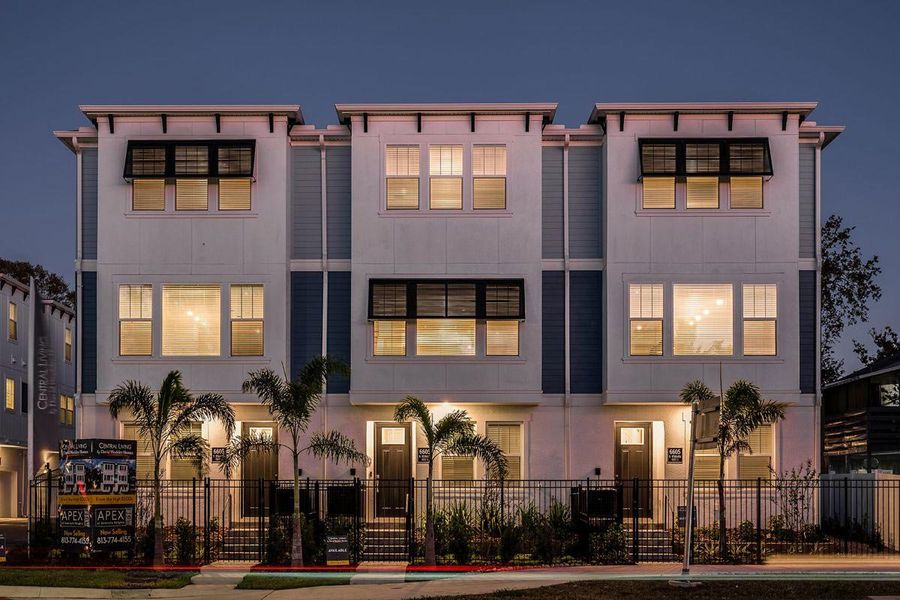 Representative condo home associated with the The Carsten by David Weekley Homes in Apex at Seminole Heights, Tampa, FL (Image 2).