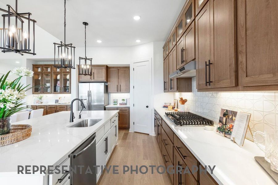Furnished interior view inside a new home in Parkside On The River, Georgetown (Image 9). Furnished interior view inside a new home in Parkside On The River, Georgetown (Image 9).