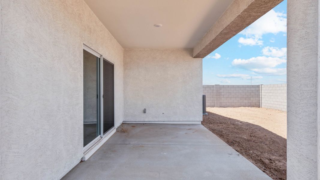 Exterior details and patio area of a home in Anthem at Merrill Ranch, Florence (Image 2).