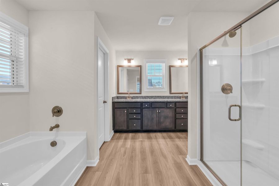 Furnished interior view inside a new home in Halton Oaks, Spartanburg (Image 10).