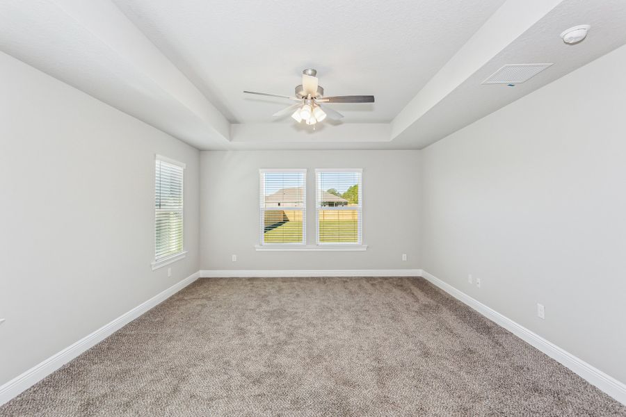 Representative unfurnished interior of a home built from the The Sapphire by Herbst Homes in Clear Water Landing, Milton (Image 93).
