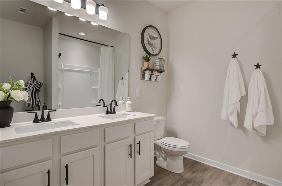 Furnished interior view inside a new home in Fowler Farms, Auburn (Image 38).