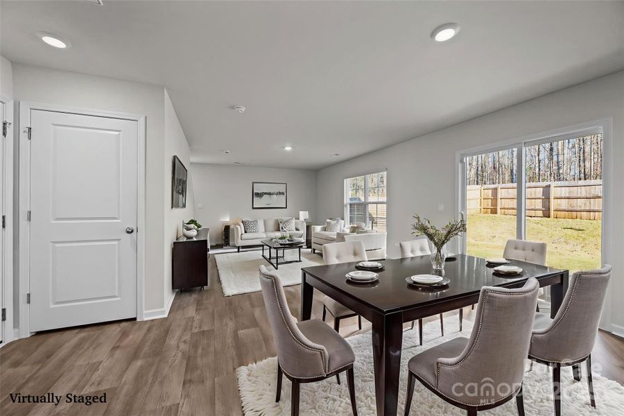 living room-virtually staged