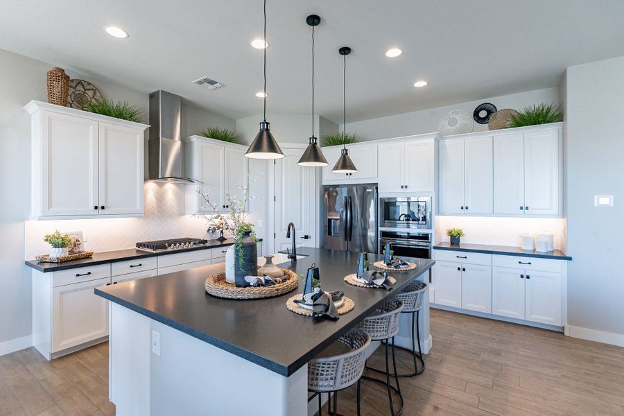Furnished interior view inside a new home in Mirada Crossing, Goodyear (Image 11).