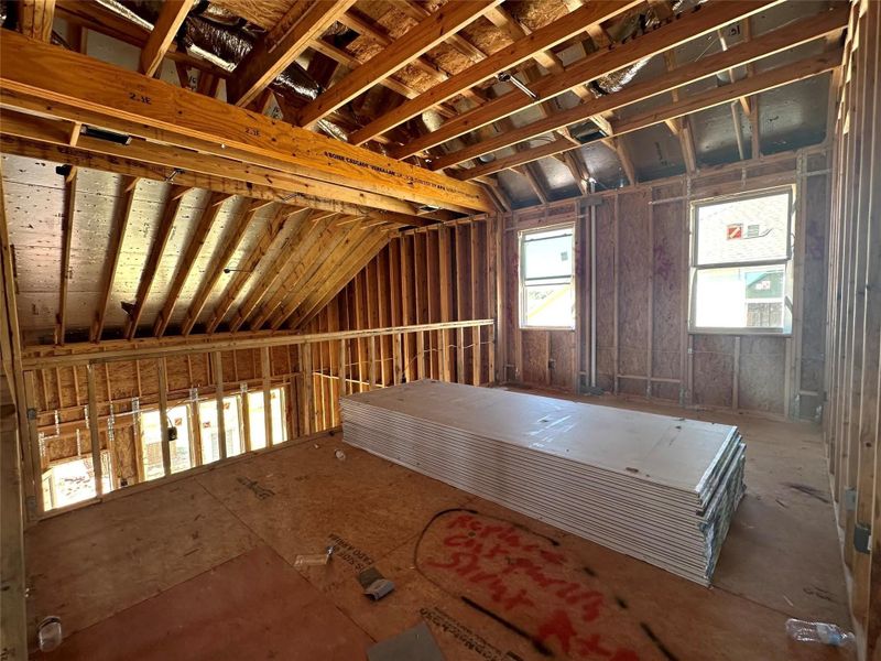 In-progress construction of a new home in Trillium, Richmond, TX (Image 7).