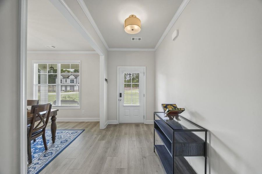 Furnished interior view inside a new home in , Winder (Image 58).