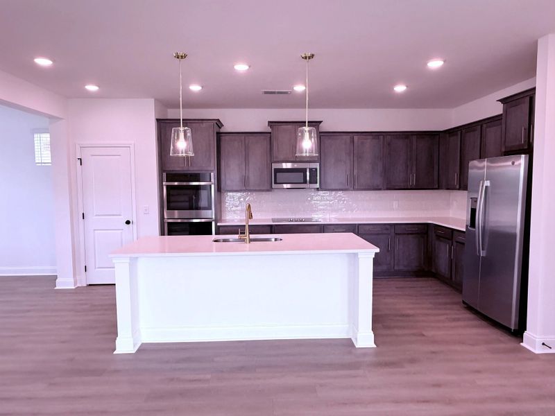 Furnished interior view inside a new home in Promenade at Clari Park, Murfreesboro (Image 7).