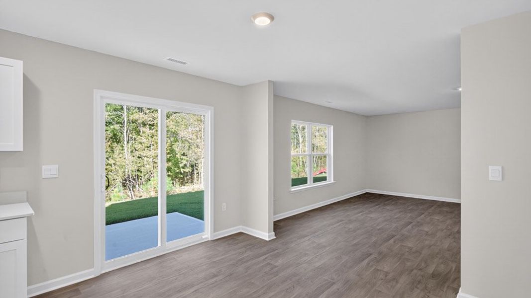 Spacious, unfurnished interior of a new home in Olive Branch, Clayton (Image 20). Spacious, unfurnished interior of a new home in Olive Branch, Clayton (Image 20).