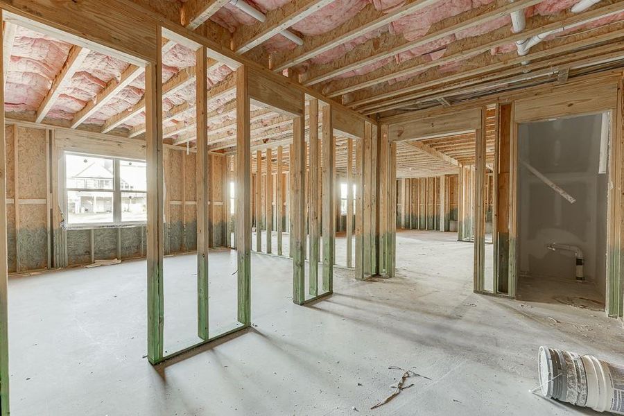 In-progress construction of a new home in , Jefferson, GA (Image 27).