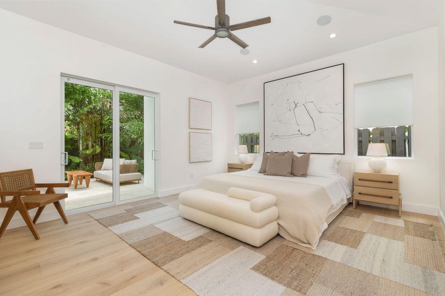 Furnished interior view inside a new home in , West Palm Beach (Image 41).
