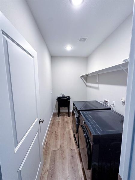 Utility Room with Washer & Dryer